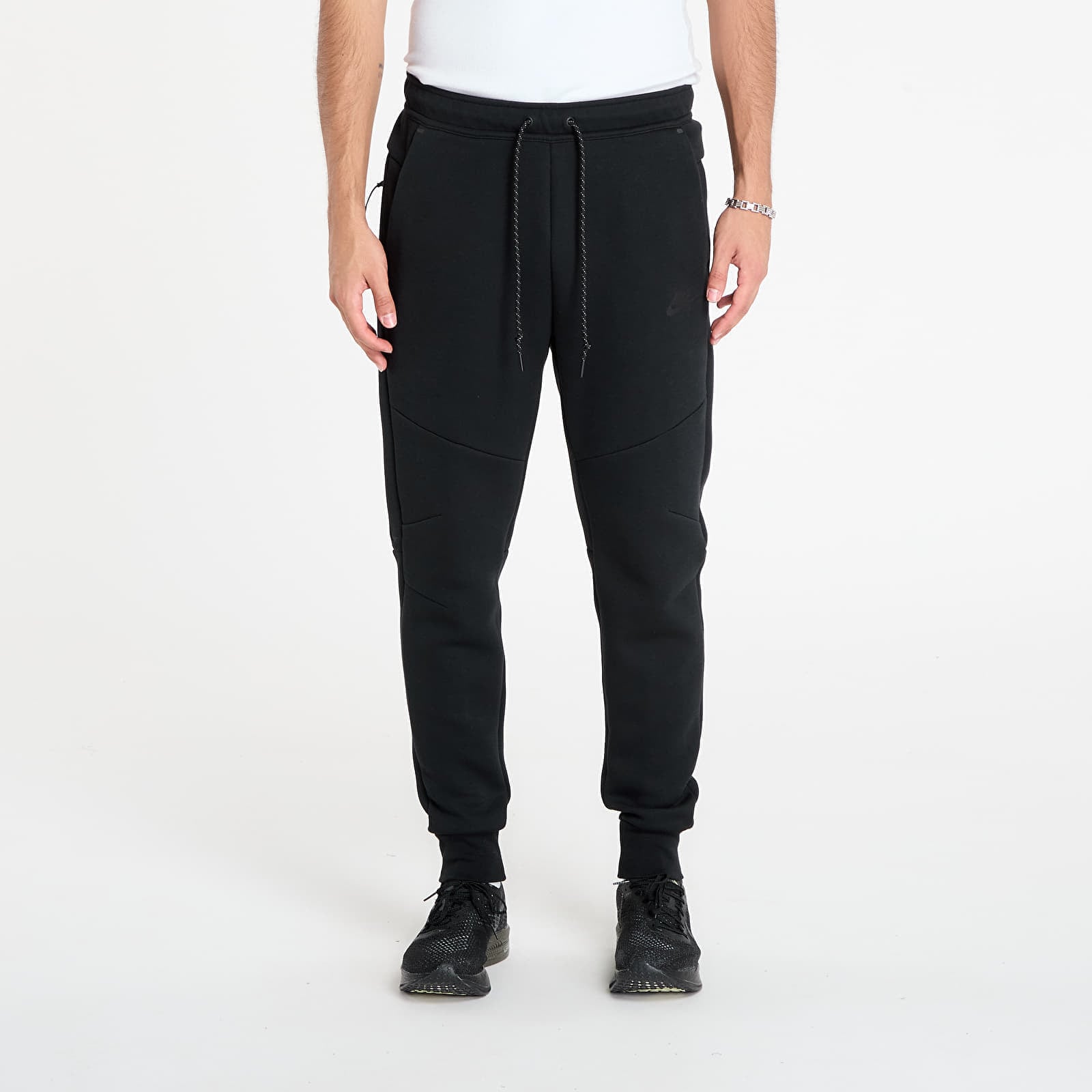 Pantaloni de trening Nike Tech Mens Fleece Joggers Black/ Black L