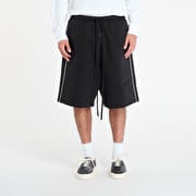 Fear of God Essentials Relaxed Sweatshort With Piping Jet Black/ Cloud White