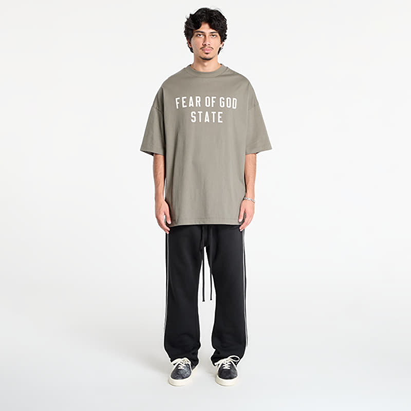 Fear of God Essentials Relaxed Sweatpant With Piping Jet Black