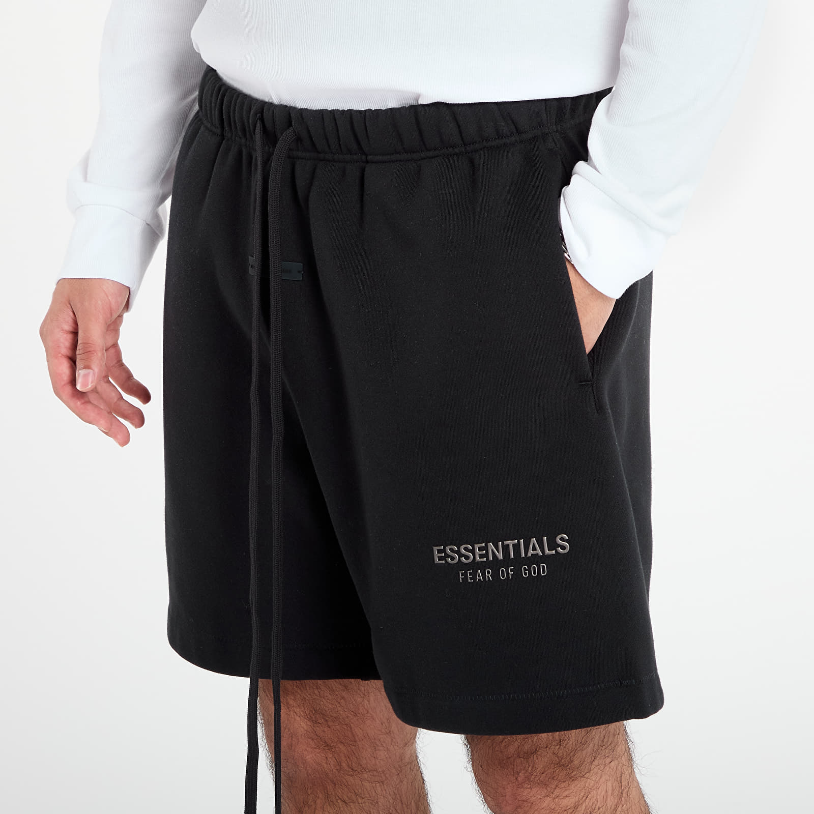 Shorts Fear of God Essentials Classic Sweatshort Jet Black