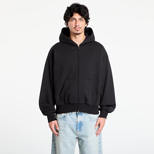 Fear of God Essentials Classic Full Zip Hoodie Jet Black