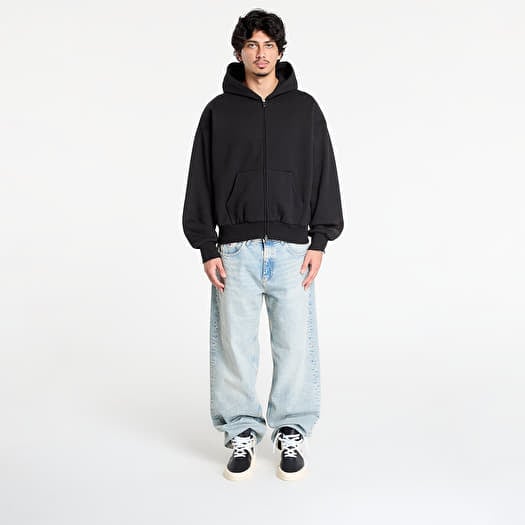 Bluzy Fear of God Essentials Classic Full Zip Hoodie Jet