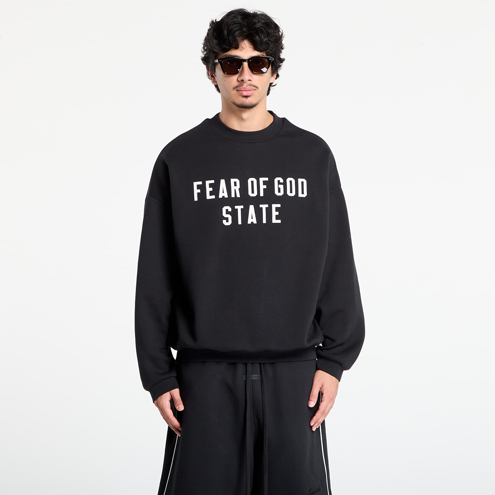 Hoodies and sweatshirts  Fear of God Essentials 90's Crewneck Jet Black