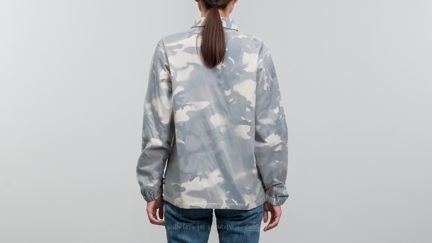 Jackets St ssy Lenny Translucent Coach Jacket Camo Footshop