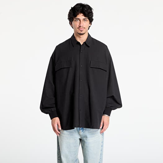 Shirt Fear of God Essentials Oxford Shirt Jet Black