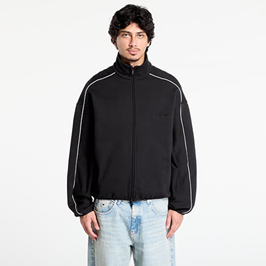 Fear of God Essentials Modern Track Jacket Jet Black/ Cloud White