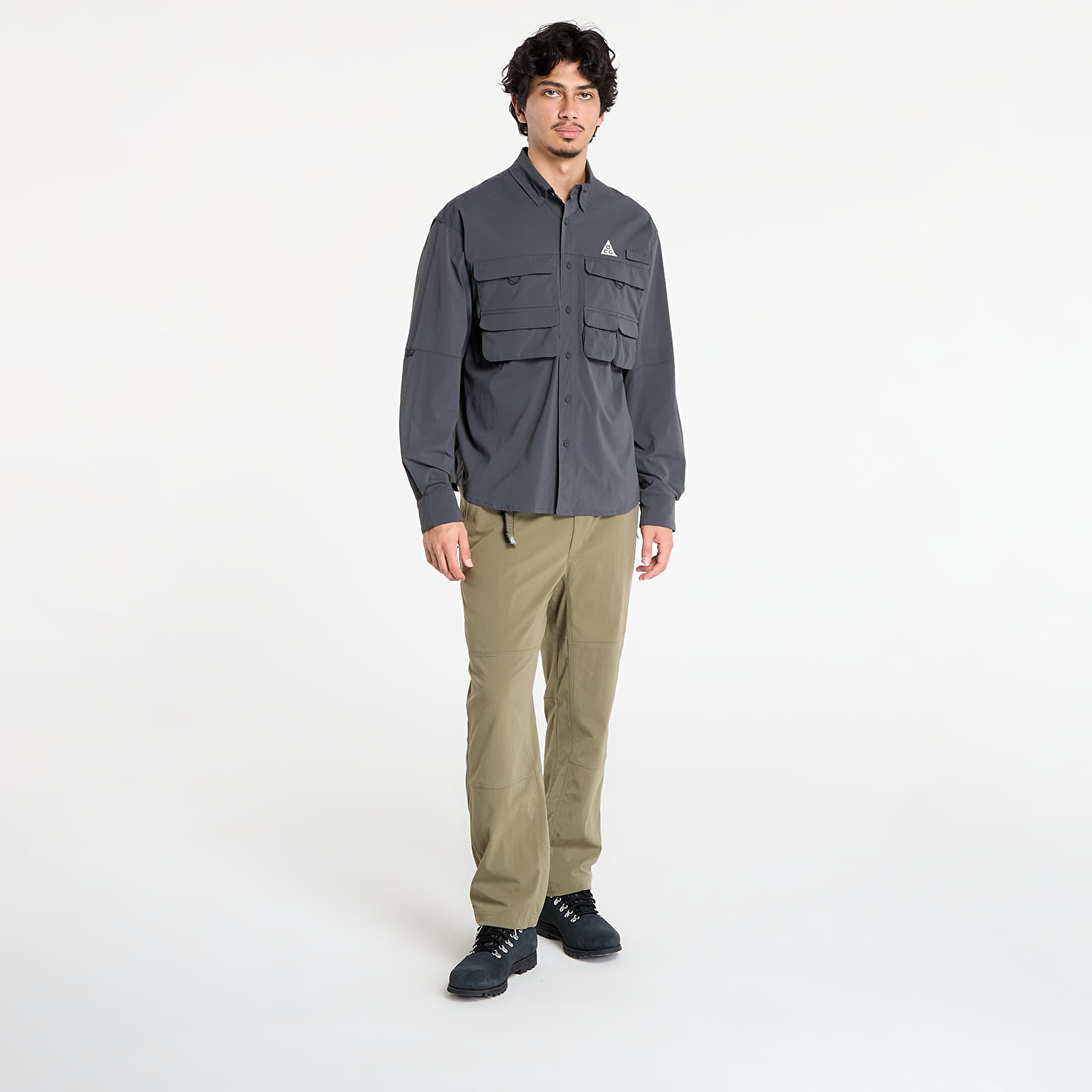 Shirts Nike ACG "Orb Weaver" Dri-FIT ADV UV Long-Sleeve Shirt Anthracite/ Summit White/ Summit White
