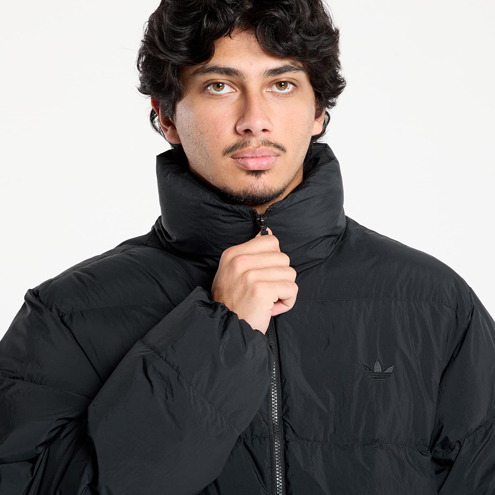 Puffer jackets adidas Originals Synthetic Down Puffer Black