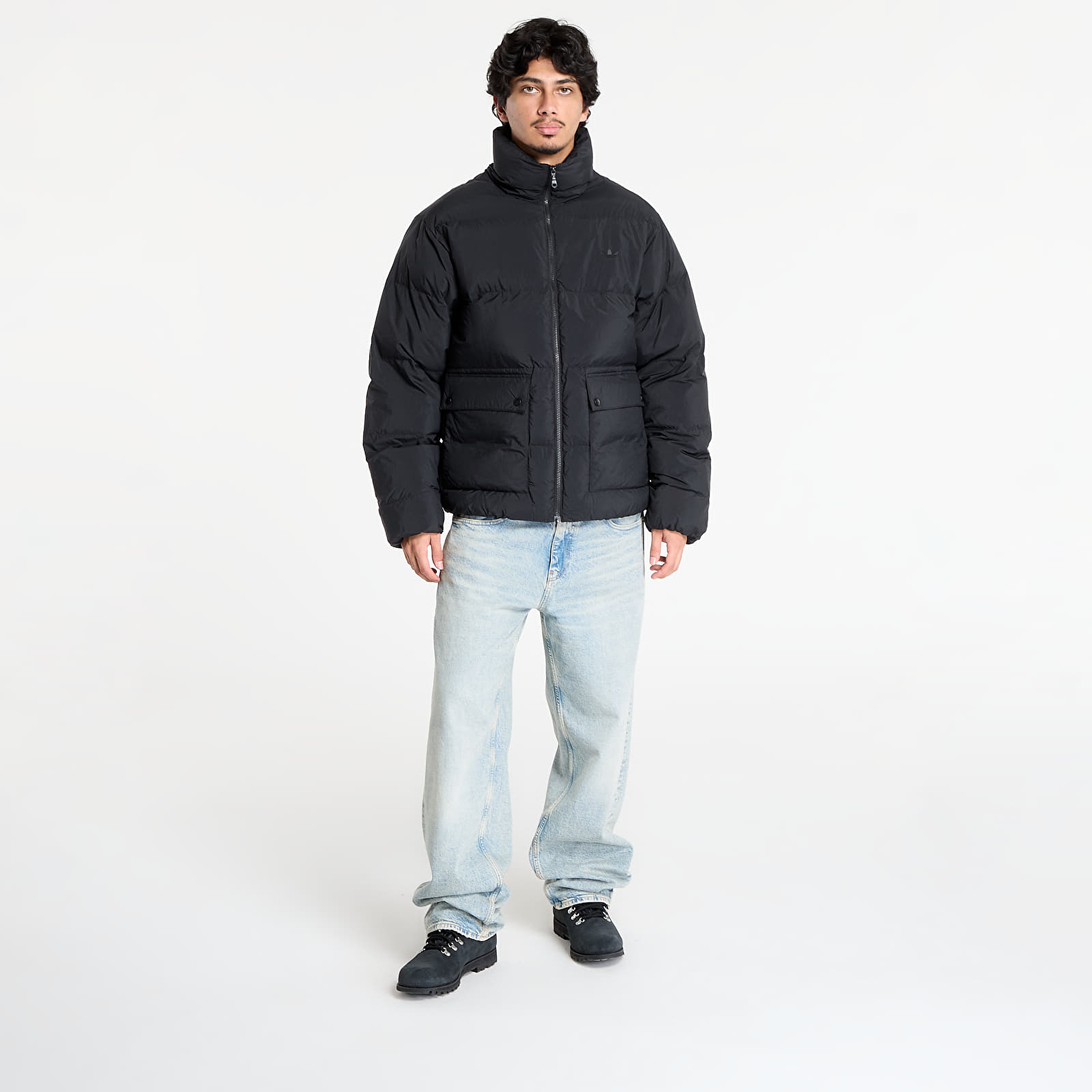 Puffer jackets adidas Originals Synthetic Down Puffer Black