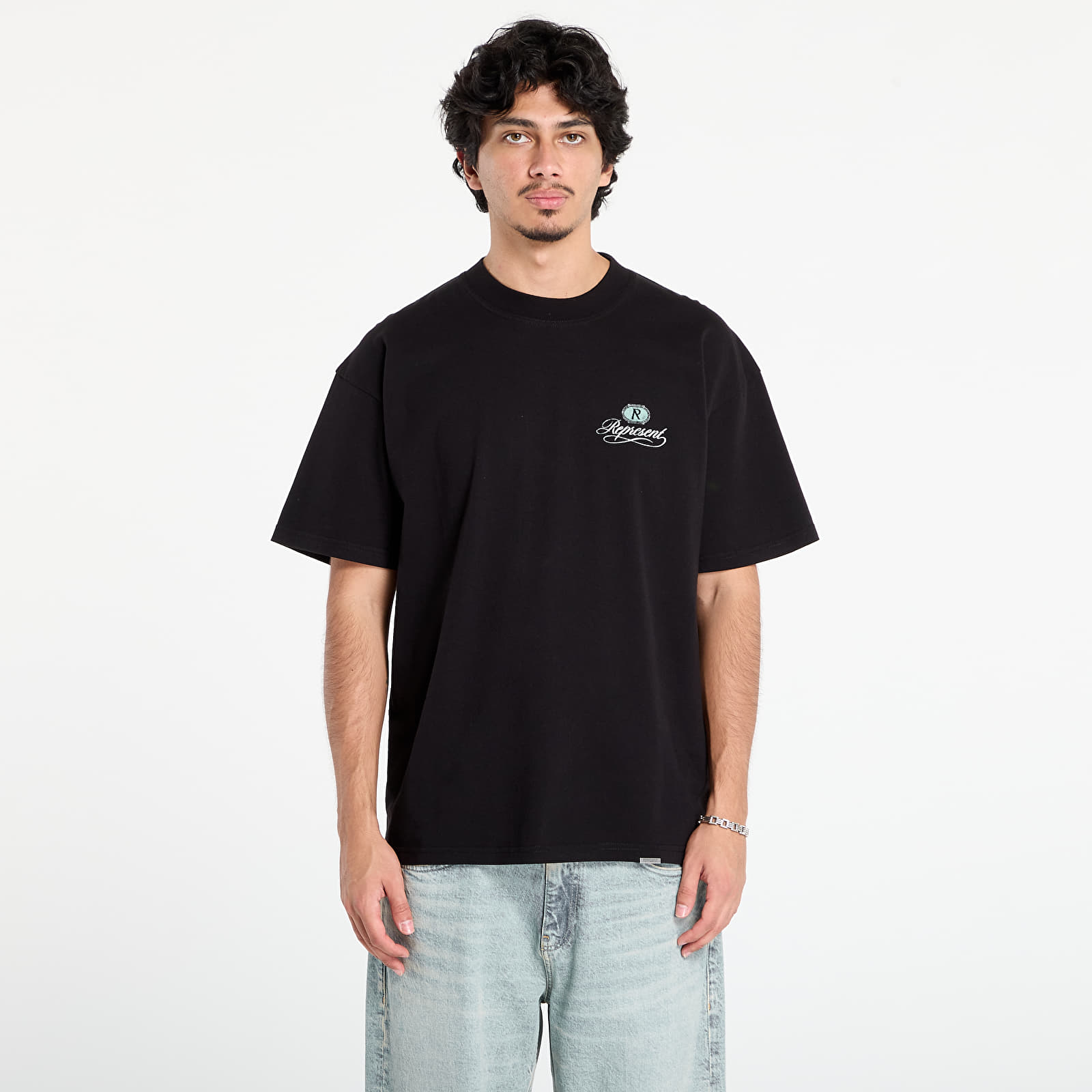 Тениски REPRESENT Grand Vintage Hand Drawn T-Shirt Jet Black