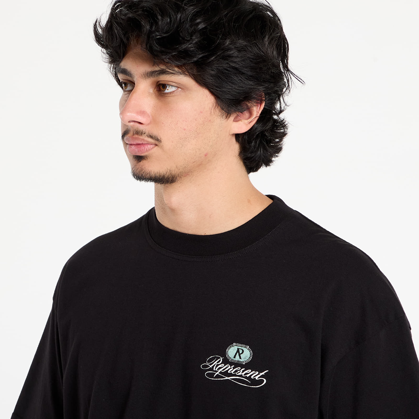 Тениски REPRESENT Grand Vintage Hand Drawn T-Shirt Jet Black