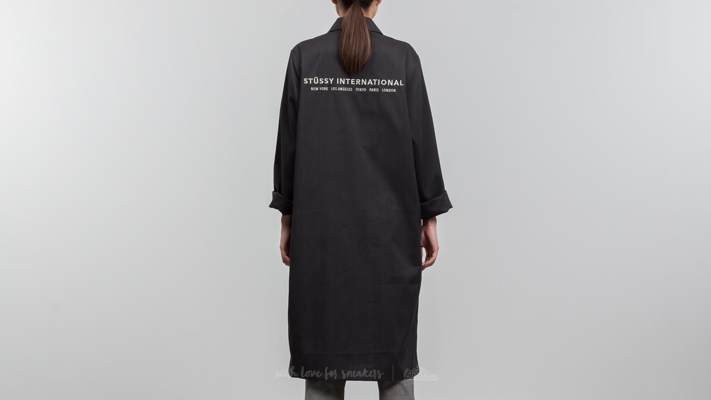 Jakne in plašči  Stüssy Jude Long Plaid Jacket Charcoal