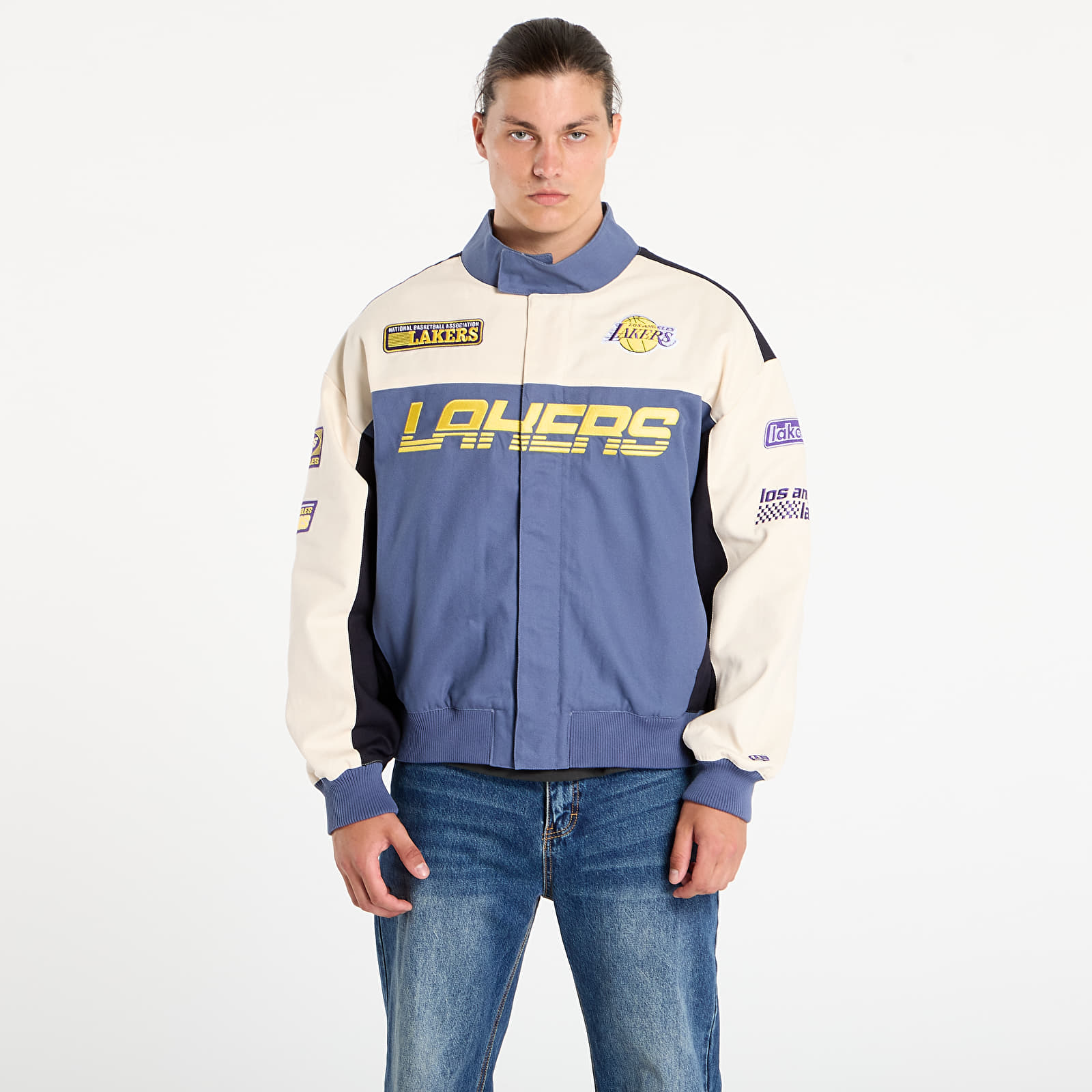 Jakker New Era NBA Motorsport Los Angeles Lakers UNISEX Min