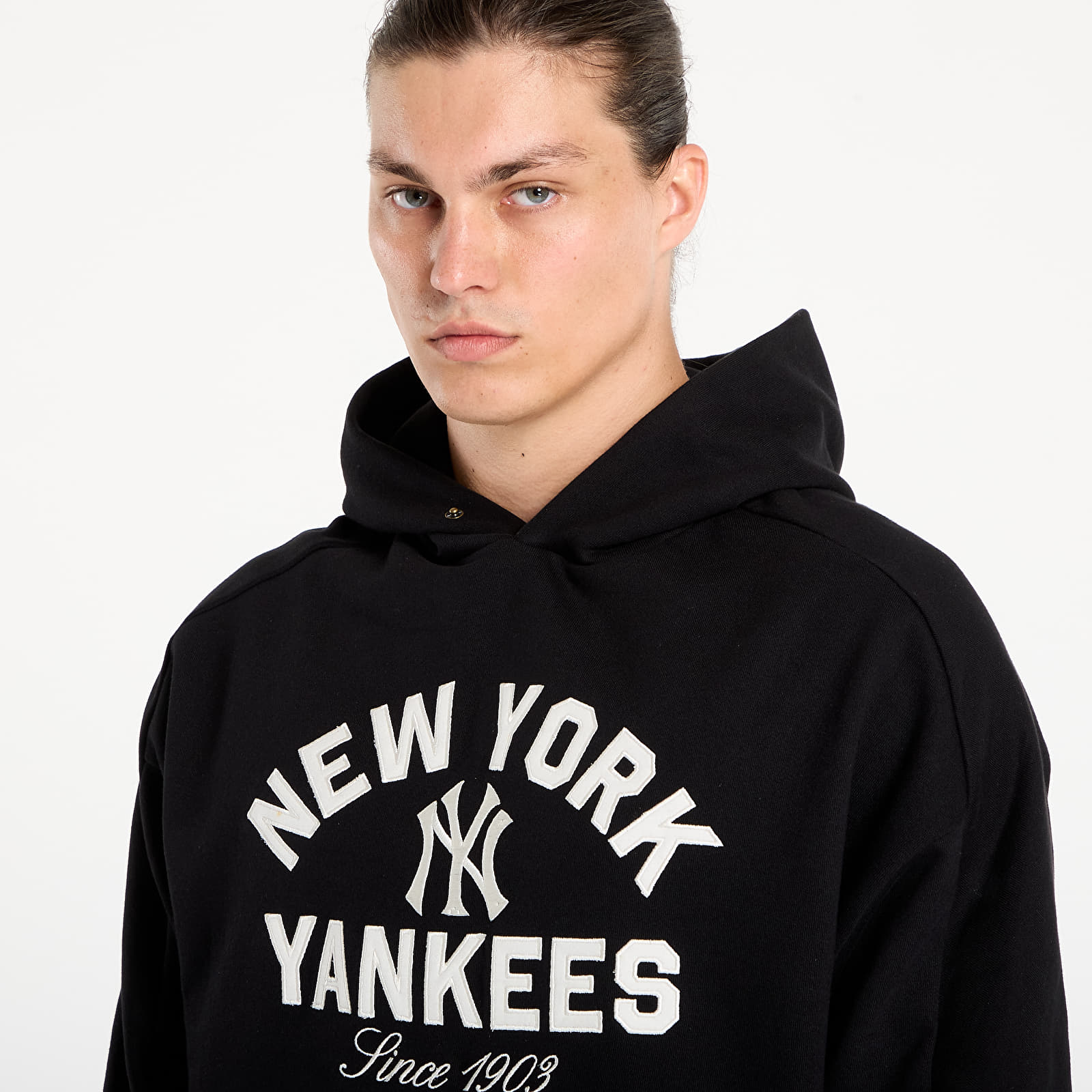 Hoodies für Männer New Era MLB Heritage Hoodie New York Yankees UNISEX Black