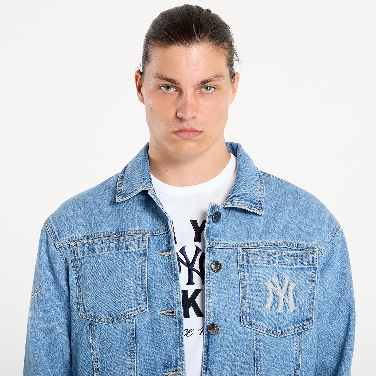 Jackets New Era MLB Denim New York Yankees UNISEX Rdm