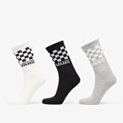 Vans Classic Check Crew 3-Pack White/ Black/ Grey