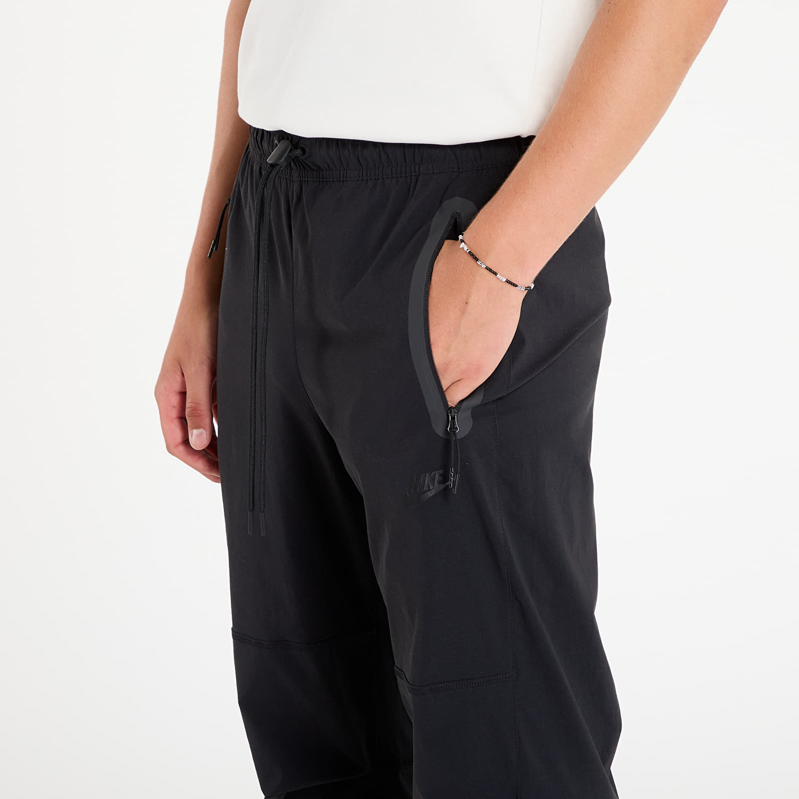 Мъжки панталон Nike Tech Men's Woven Pants Black/ Black