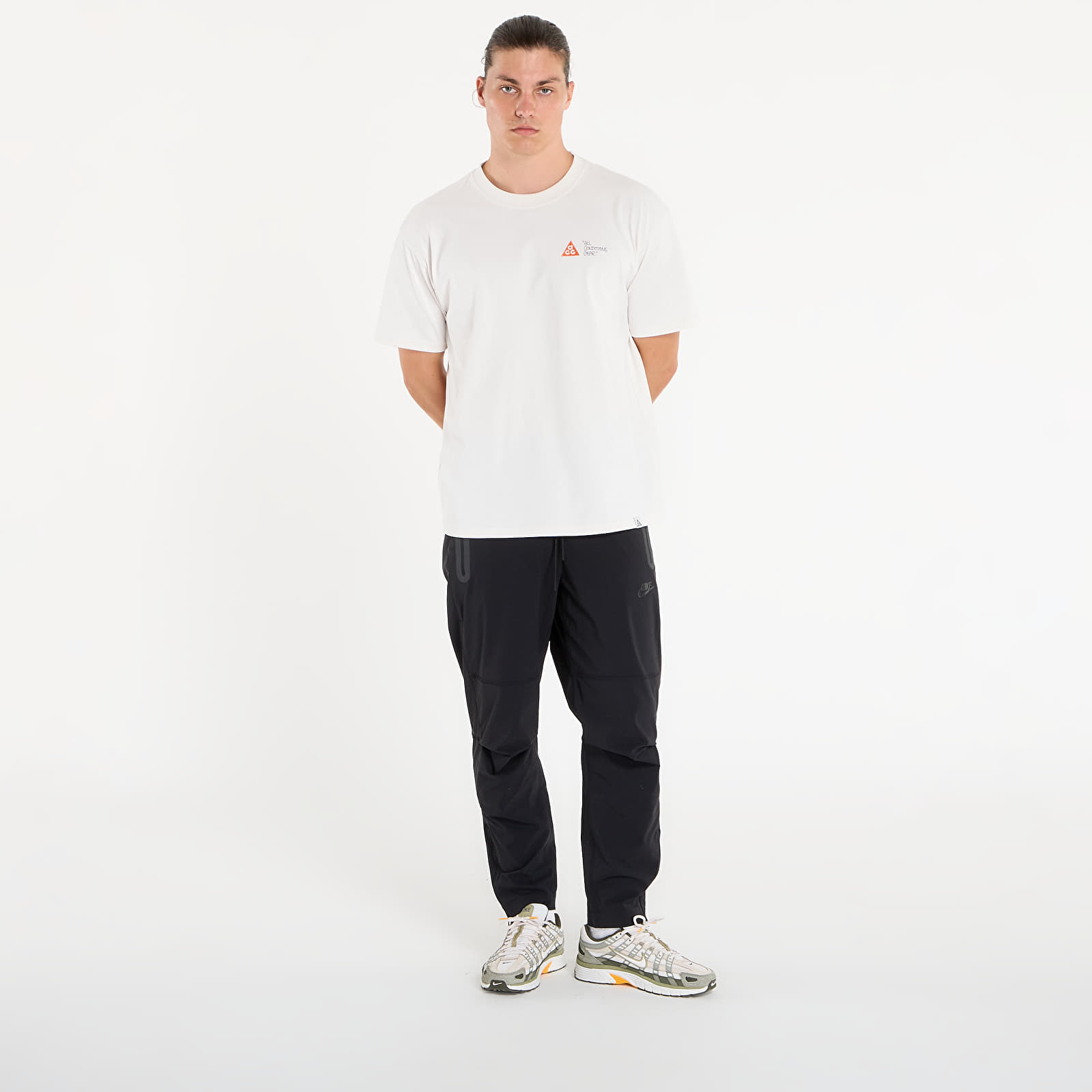 Мъжки панталон Nike Tech Men's Woven Pants Black/ Black