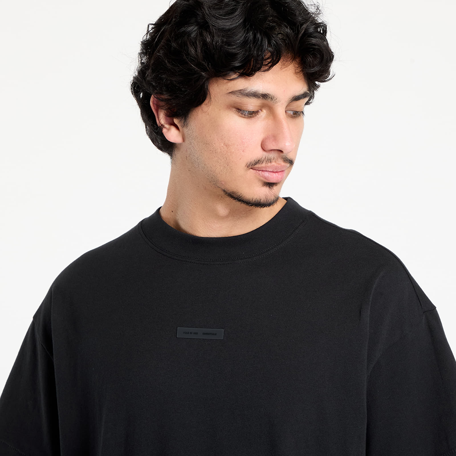 T-Shirts Fear of God Essentials Essential Tee Jet Black