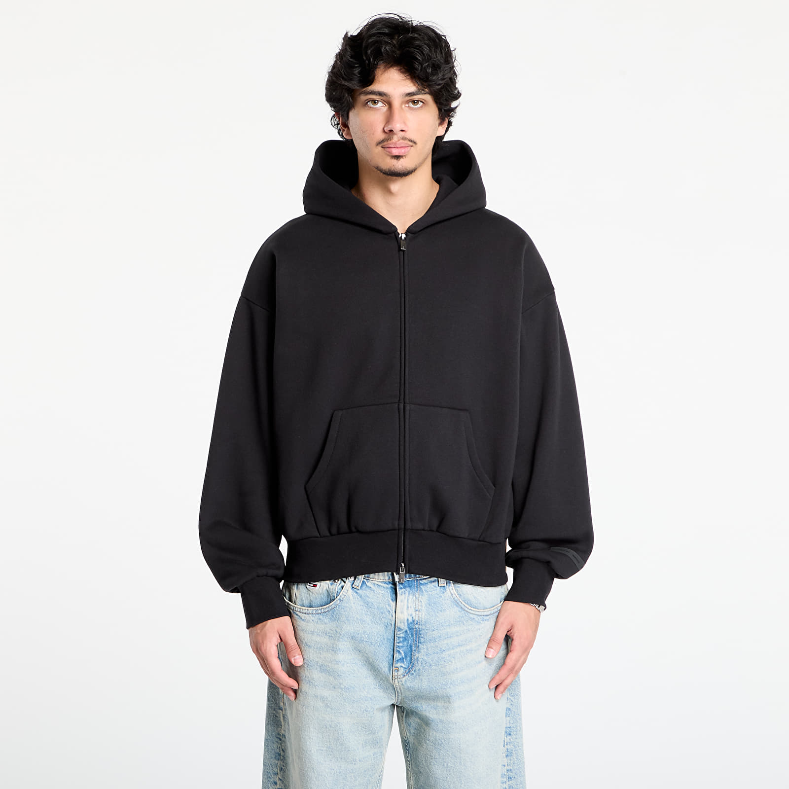 Hoodies and sweatshirts  Fear of God Essentials Classic Full Zip Hoodie Jet Black