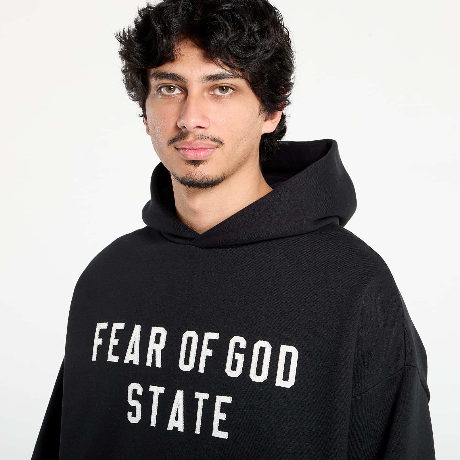 Суичърти Fear of God Essentials 90's Hoodie Jet Black