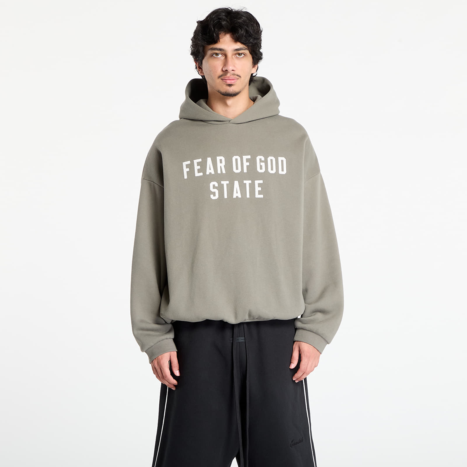 Sweatshirt Fear of God Essentials 90s Hoodie Moss M
