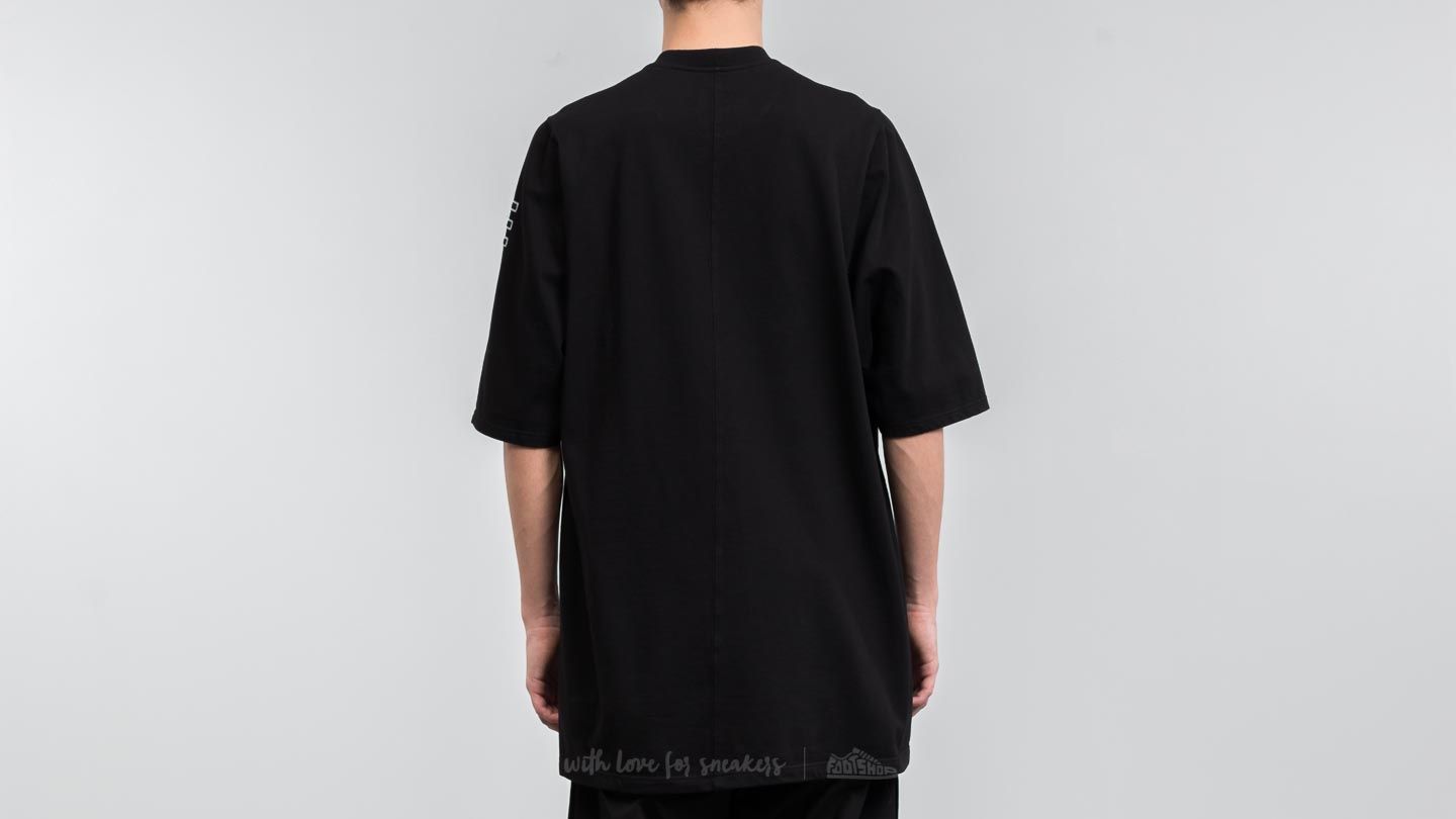 T-paidat Rick Owens DRKSHDW Jumbo Tee Black