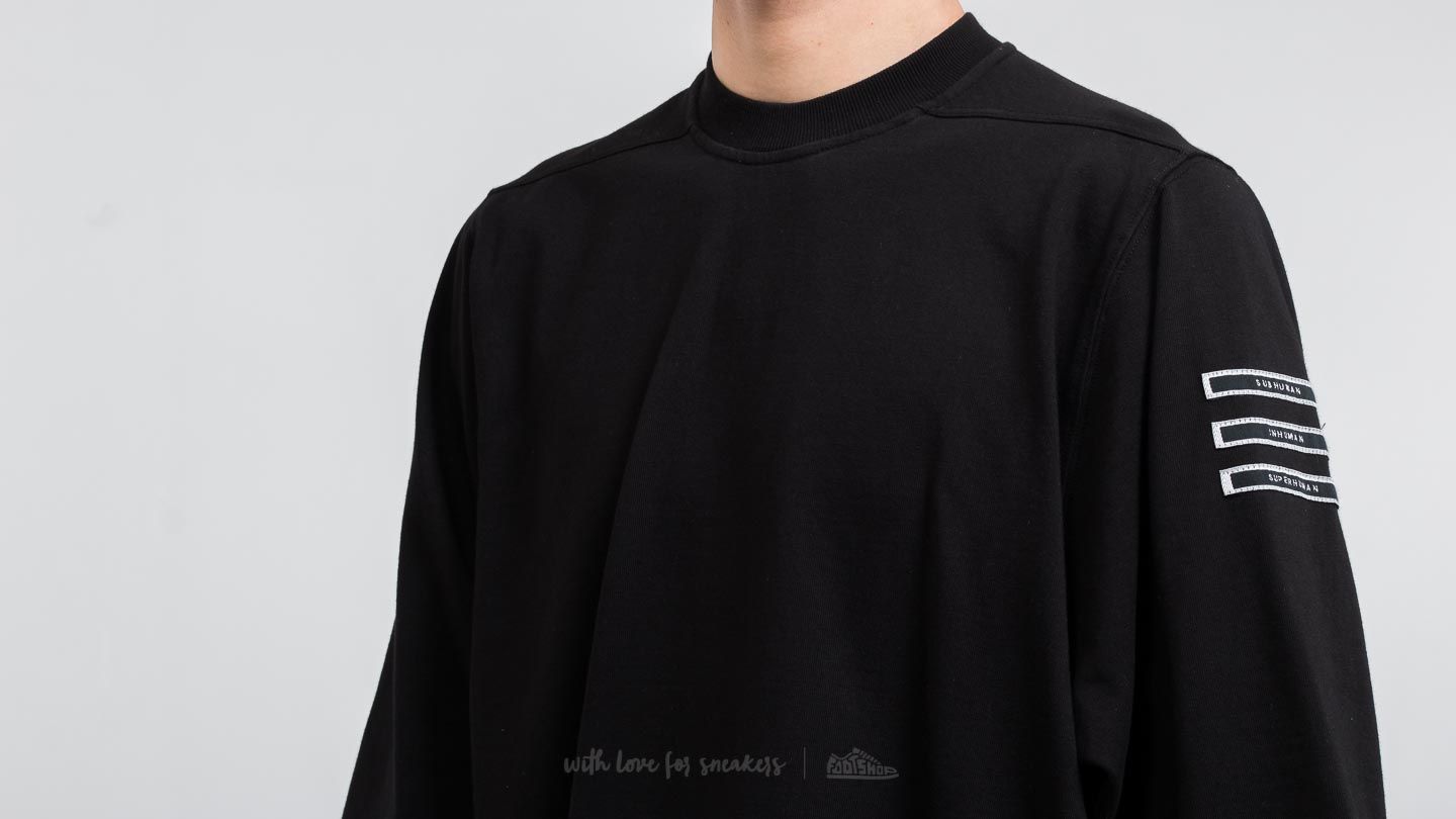 T-paidat Rick Owens DRKSHDW Jumbo Tee Black