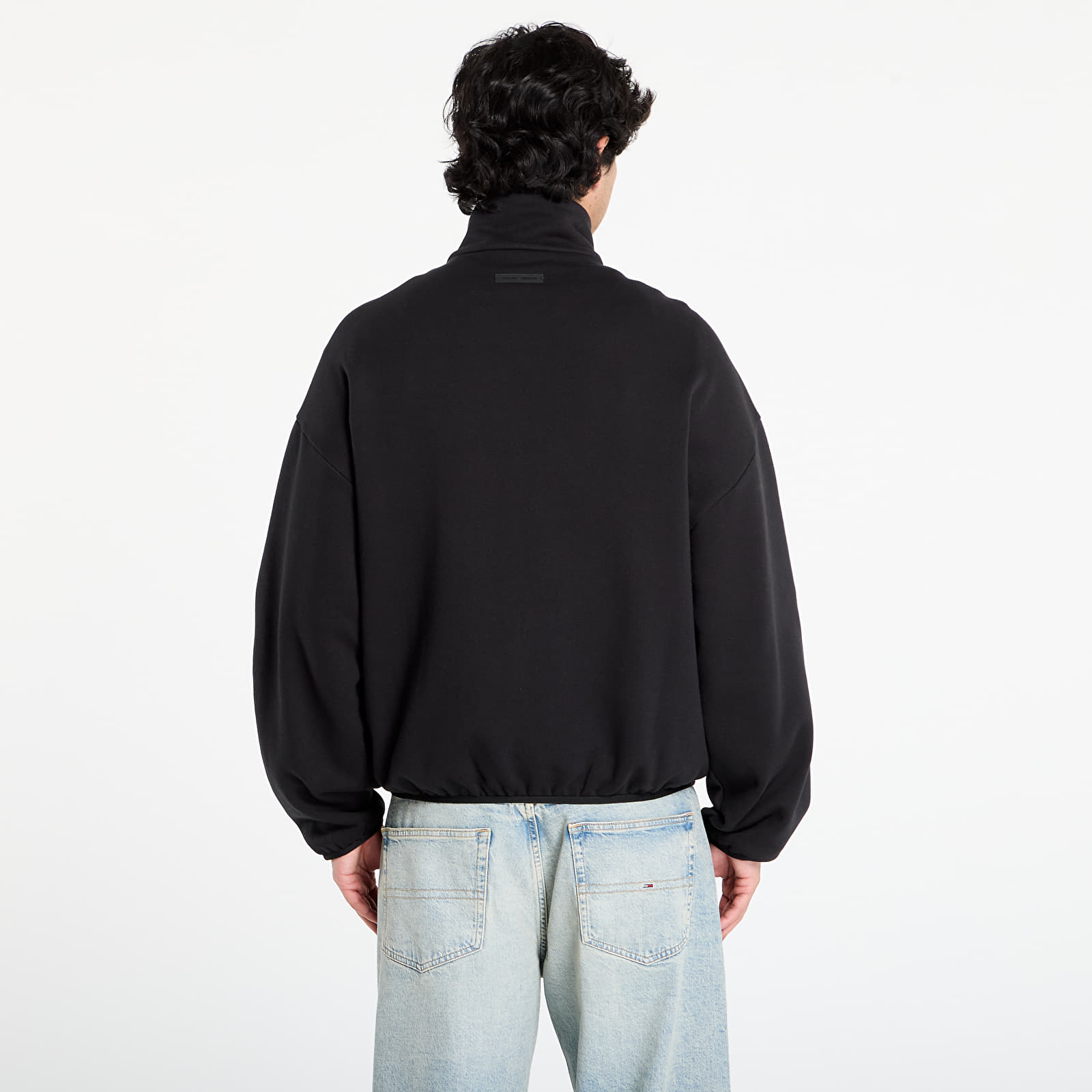 Hoodies and sweatshirts  Fear of God Essentials Modern Track Jacket Jet Black/ Cloud White