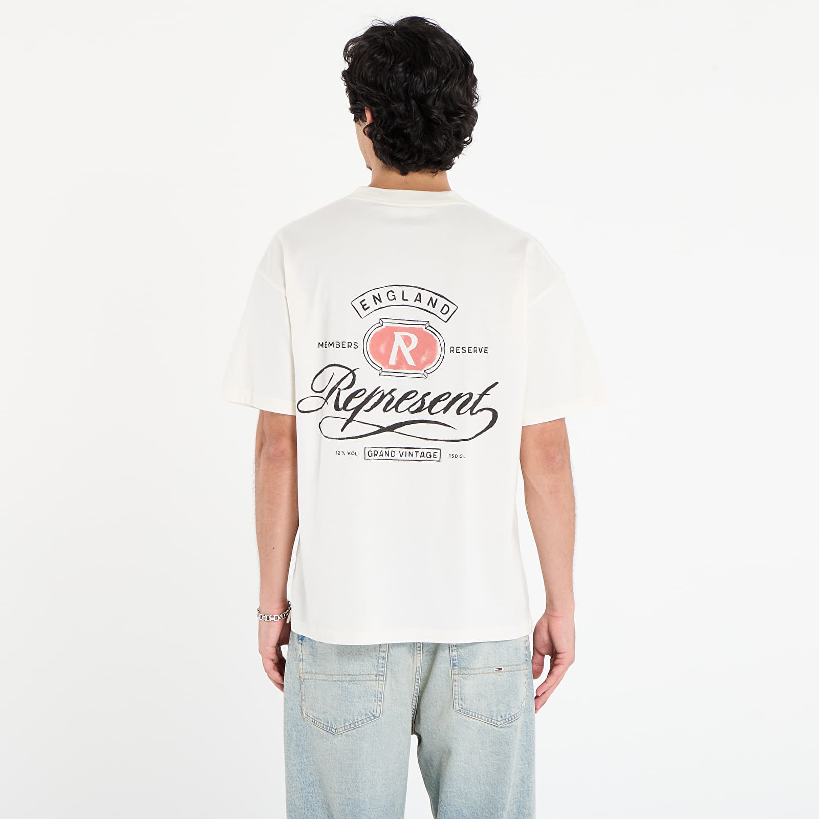 T-shirts REPRESENT Grand Vintage Hand Drawn T-Shirt Aged White