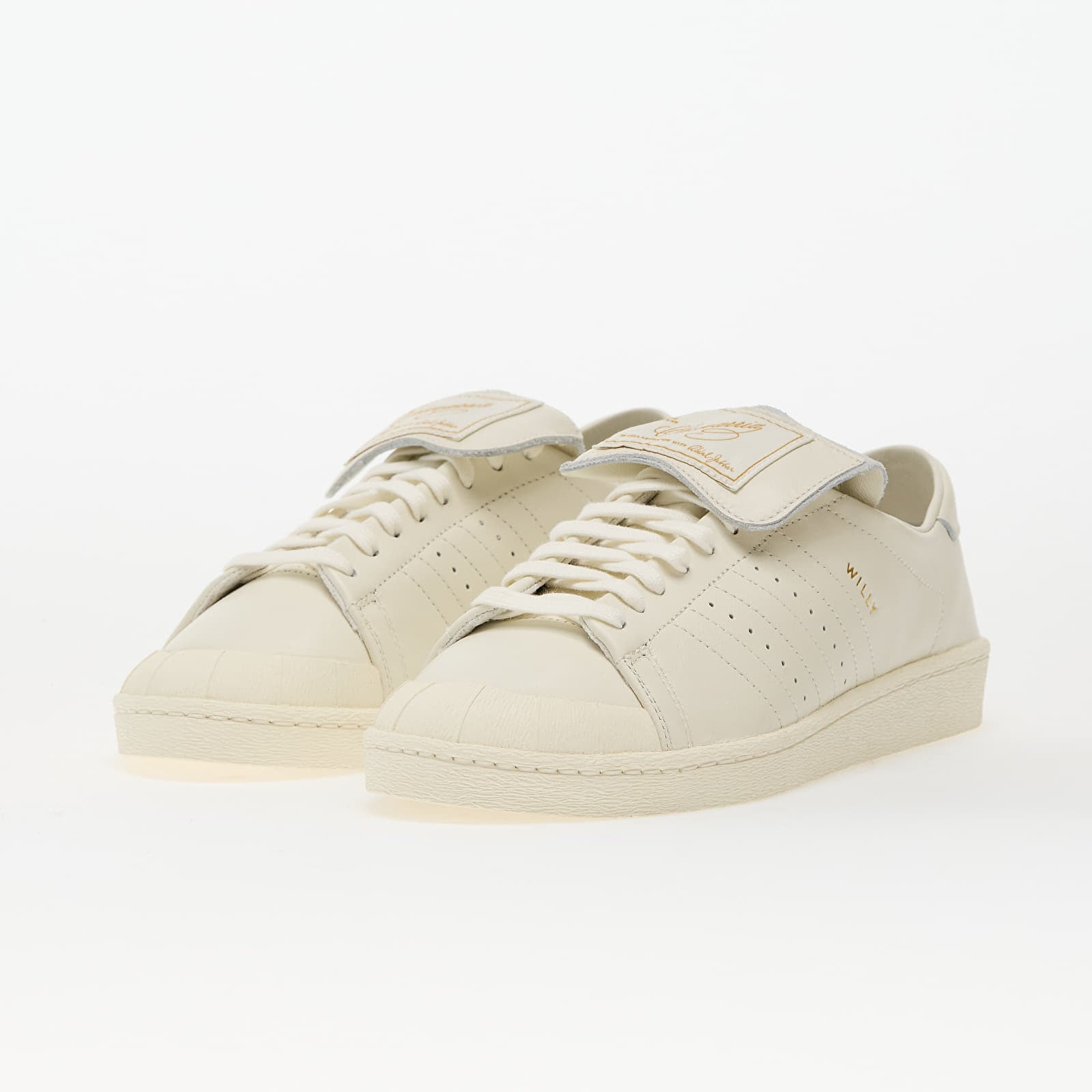 Herren Sneaker und Schuhe adidas x Willy Chavarria Jabbar Low Off White/ Off White/ Gold Metallic