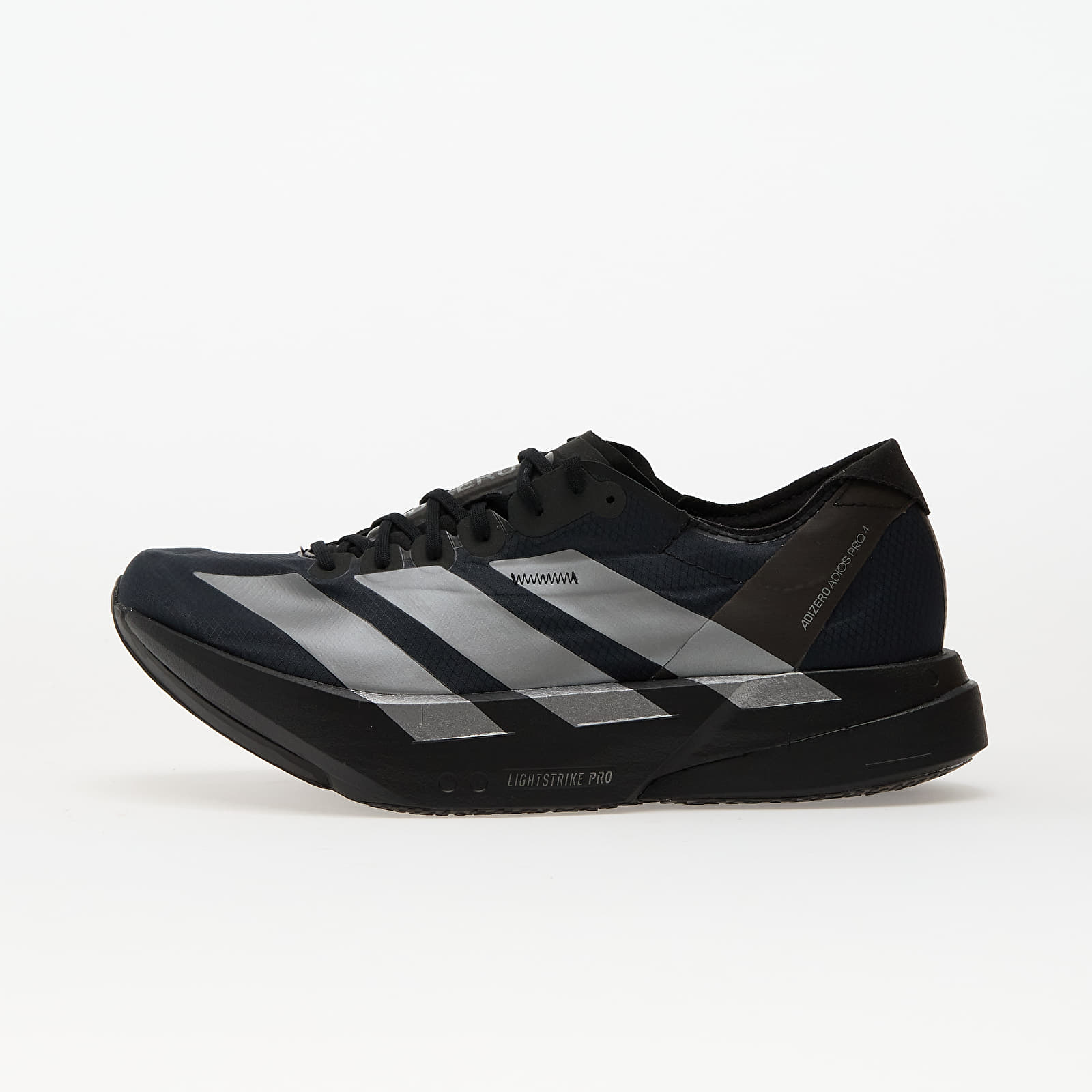 Men's shoes adidas Adizero Adios Pro 4 M Core Black/ Iron Metalic/ Carbon