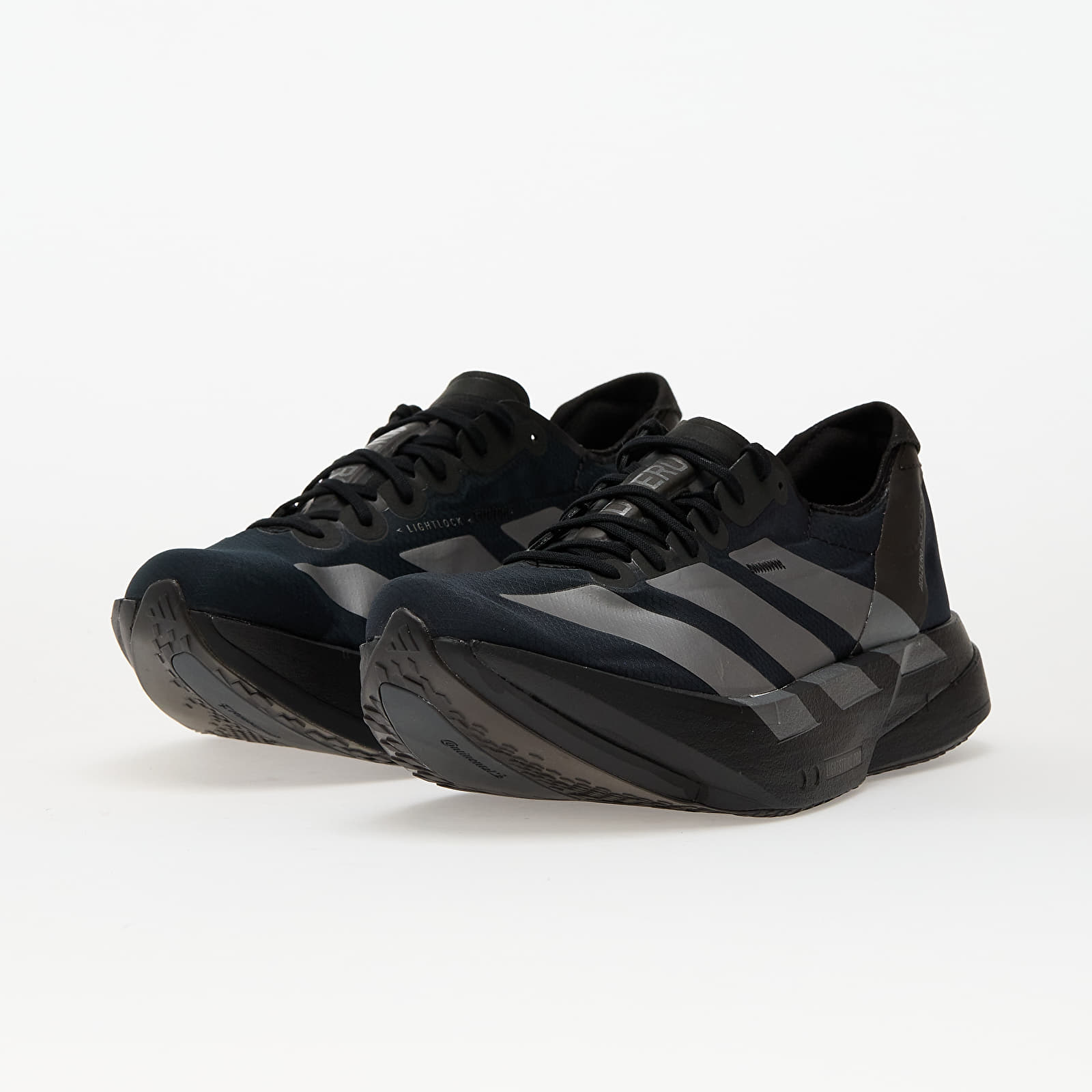 Men's shoes adidas Adizero Adios Pro 4 M Core Black/ Iron Metalic/ Carbon