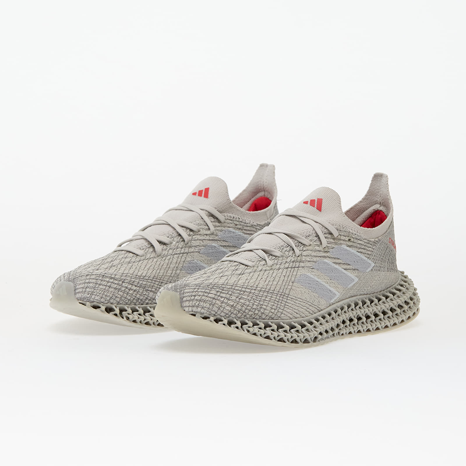 Men's shoes adidas 4Dfwd X Strung M Grey One/ Metallic Silver/ Purrub