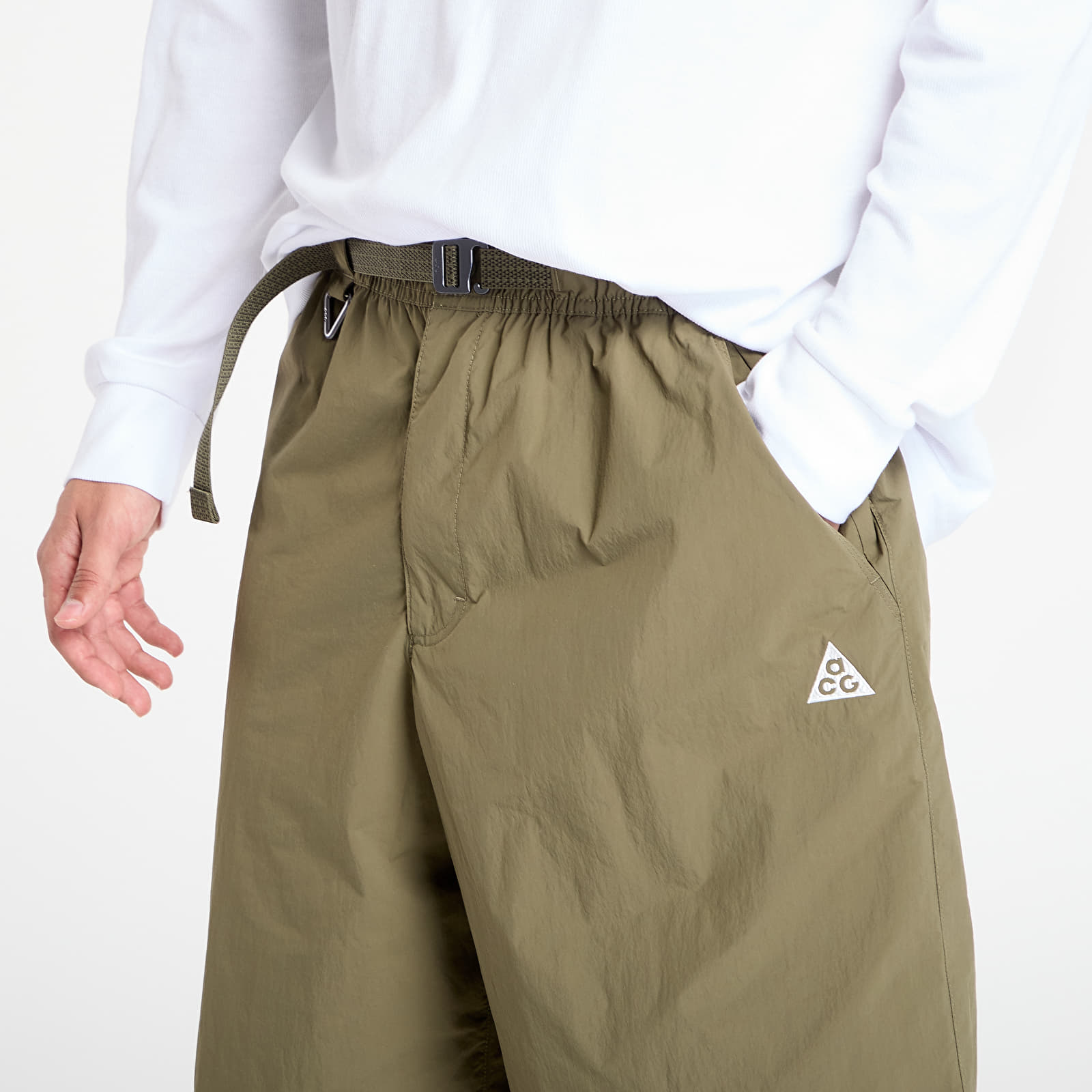 Kurzhosen Nike ACG "Orb Weaver" UV Repel Oversized Shorts Medium Olive/ Medium Olive/ Summit White