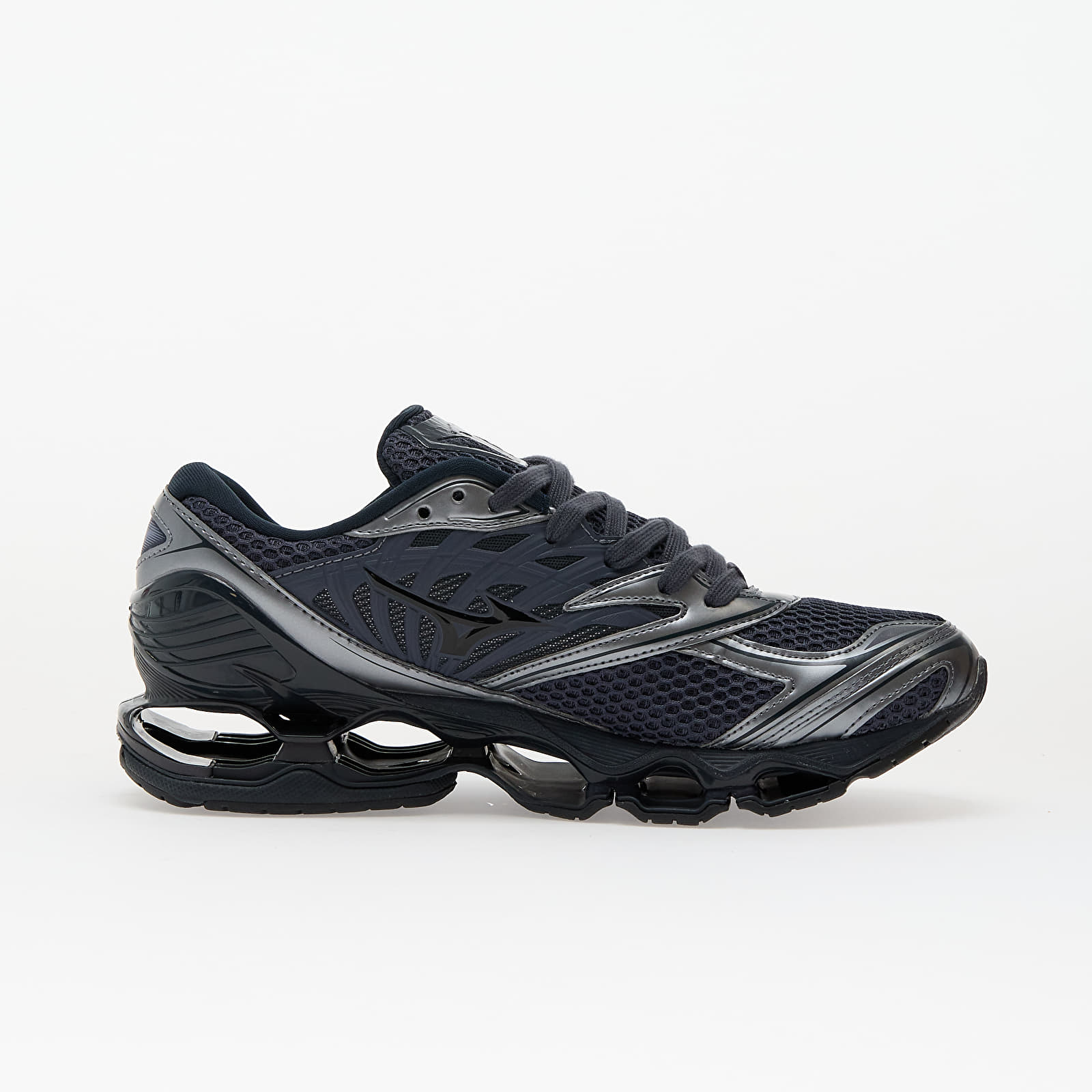 Мъжки кецове и обувки Mizuno Wave Prophecy Ls Odyssey Gray/ Black/ Metallic Gray