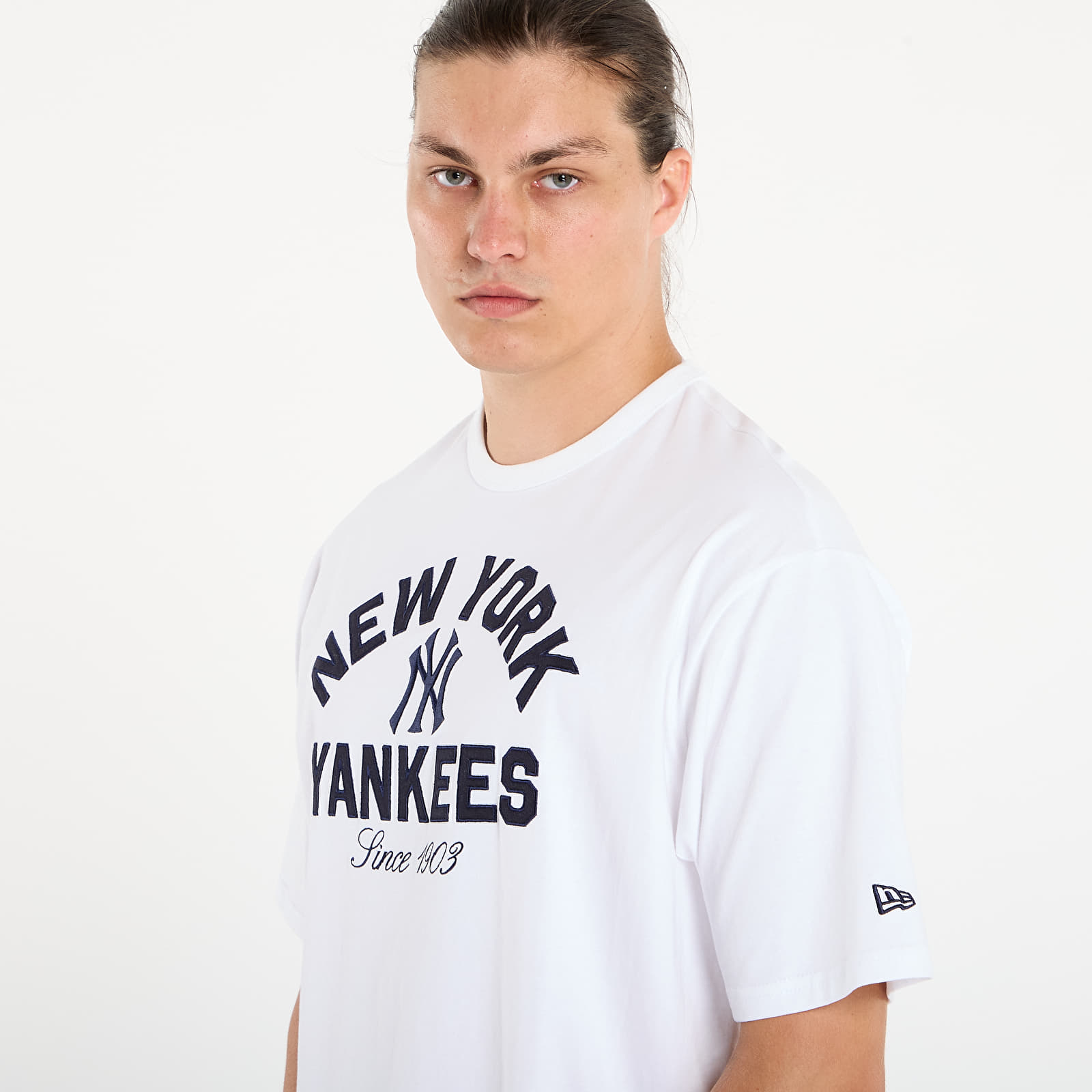 Мъжки тениски New Era MLB Heritage New York Yankees UNISEX White