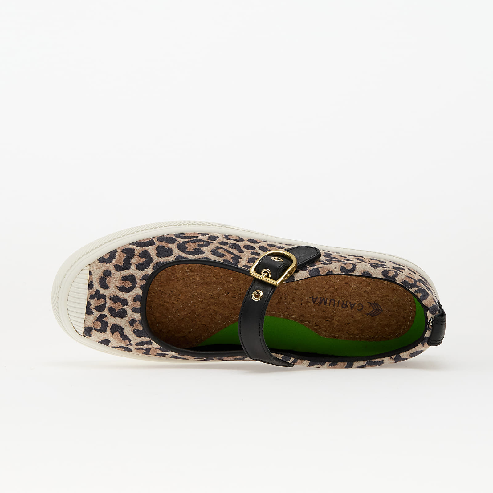 Damen Sneaker und Schuhe Cariuma W Oca Mary Jane Leopard Print