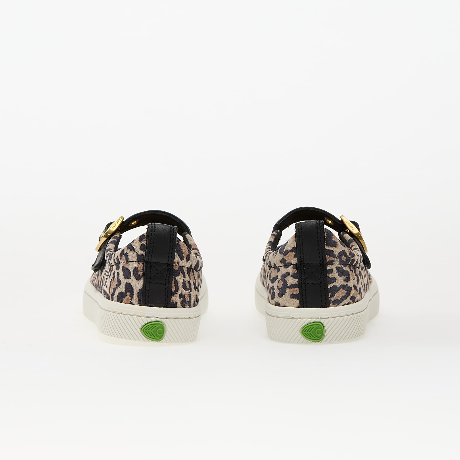 Damen Sneaker und Schuhe Cariuma W Oca Mary Jane Leopard Print