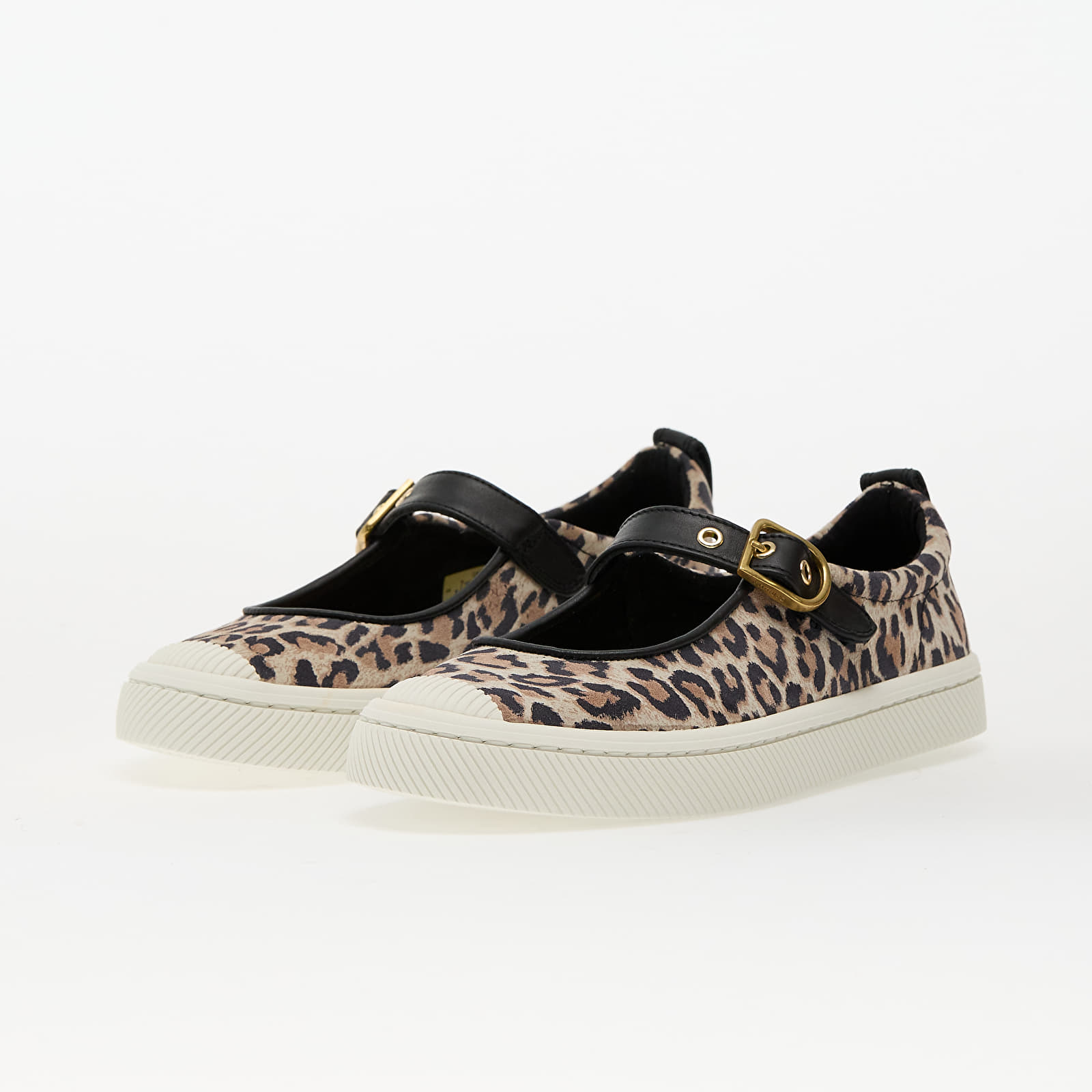 Damen Sneaker und Schuhe Cariuma W Oca Mary Jane Leopard Print
