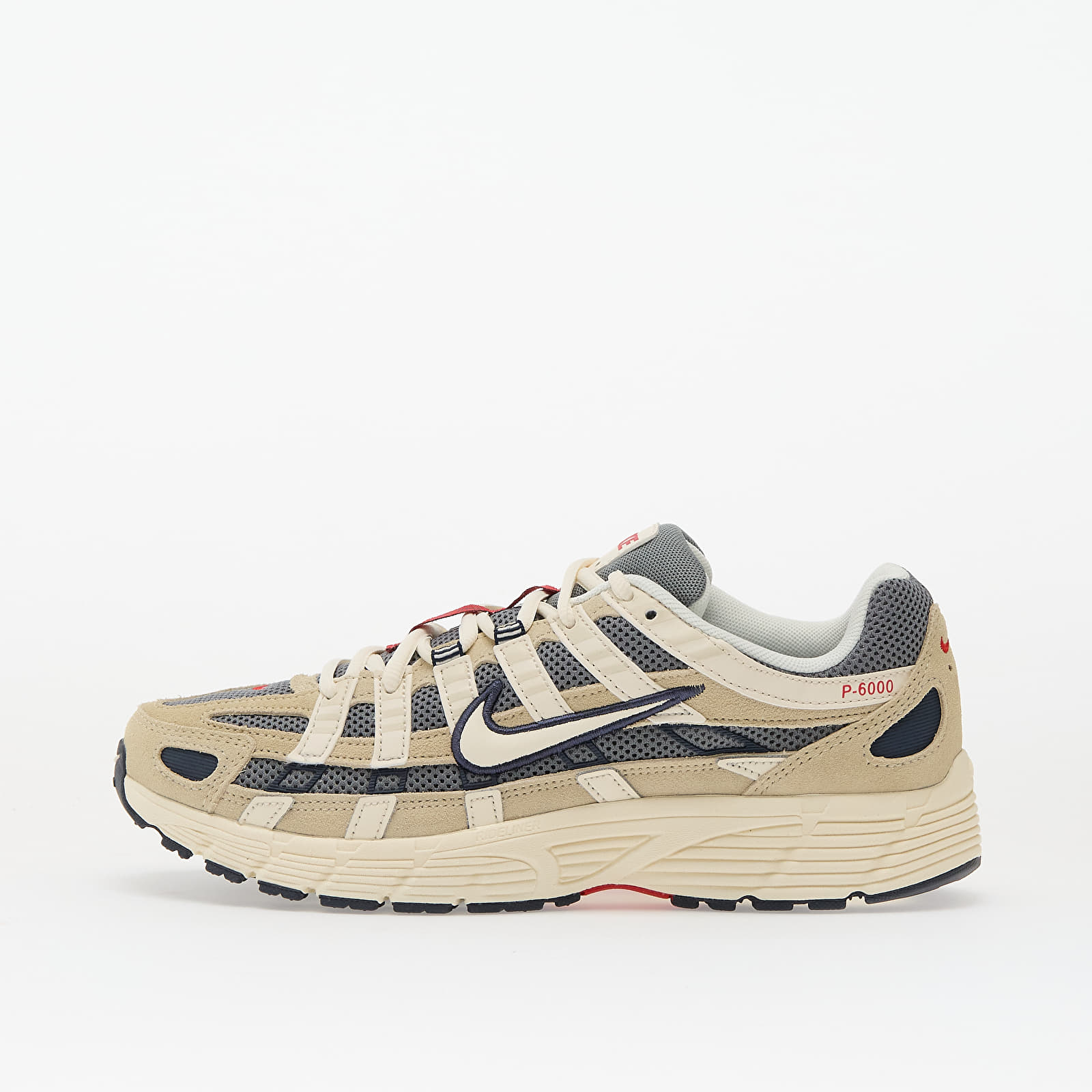 Мъжки кецове и обувки Nike P-6000 Lt Khaki/ Pale Ivory-Thunder Blue-Cool Grey-Univ Red