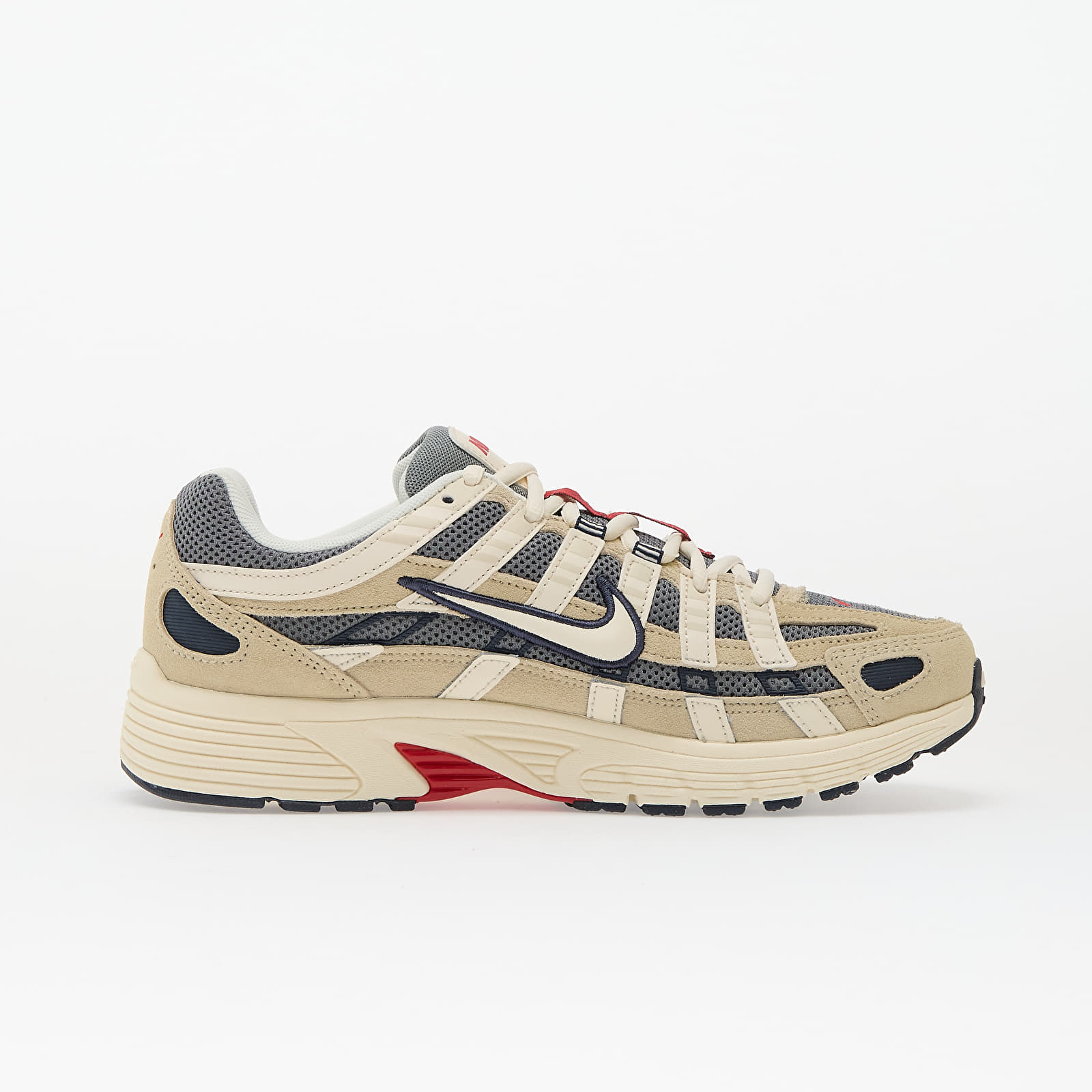 Мъжки кецове и обувки Nike P-6000 Lt Khaki/ Pale Ivory-Thunder Blue-Cool Grey-Univ Red