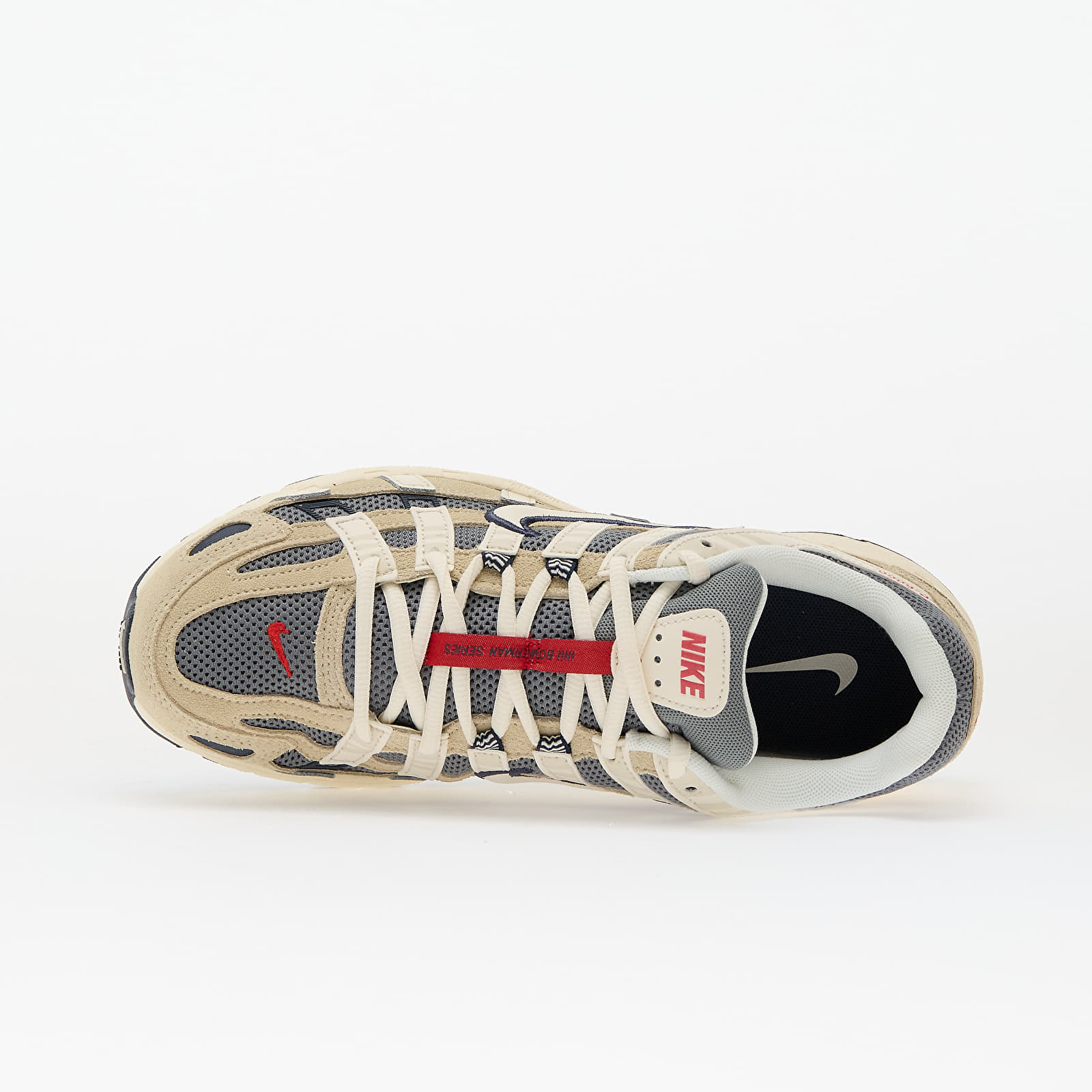 Мъжки кецове и обувки Nike P-6000 Lt Khaki/ Pale Ivory-Thunder Blue-Cool Grey-Univ Red