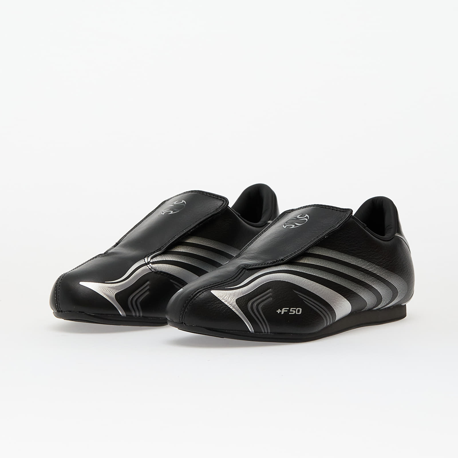 Women's shoes adidas Taekwondo F50 W Core Black/ Silver Metallic/ Grey Six