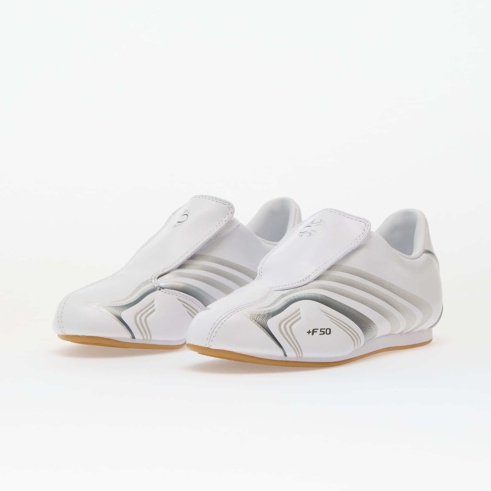 Women's shoes adidas Taekwondo F50 W Ftw White/ Silver Metallic/ Iron Metalic