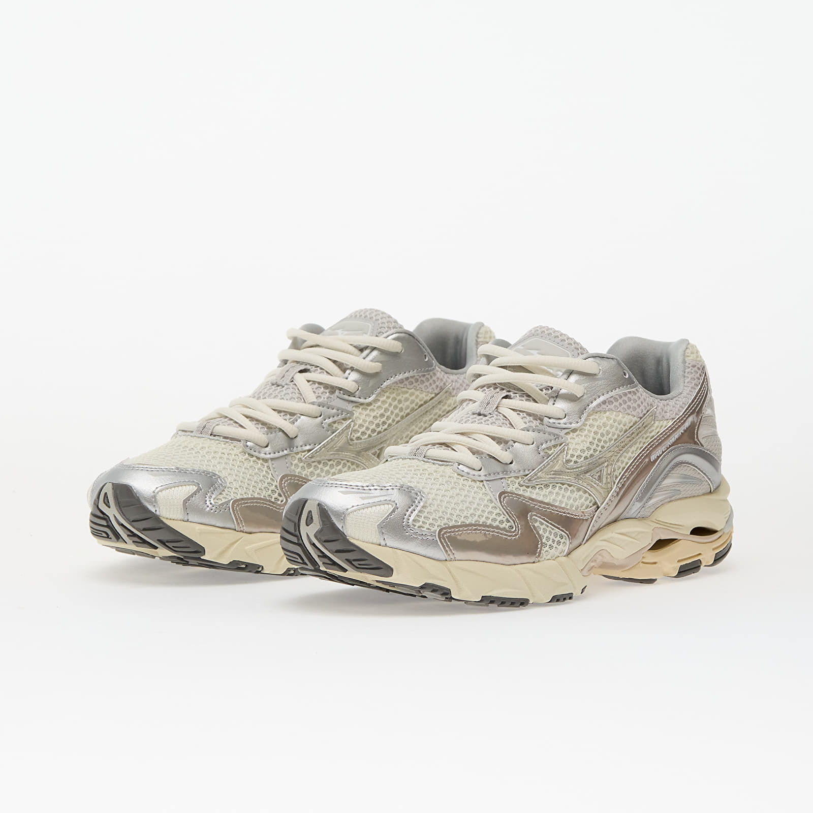 Men's shoes Mizuno Wave Rider 10 Mizuno Snow White/ White Sand/ Nimbus Cloud