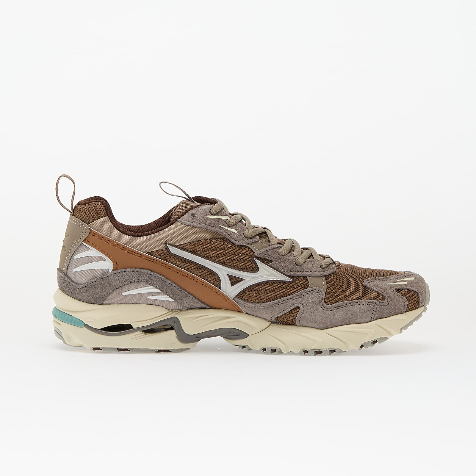Herren Sneaker und Schuhe Mizuno Wave Rider 10 Fossil/ White/ Thrush