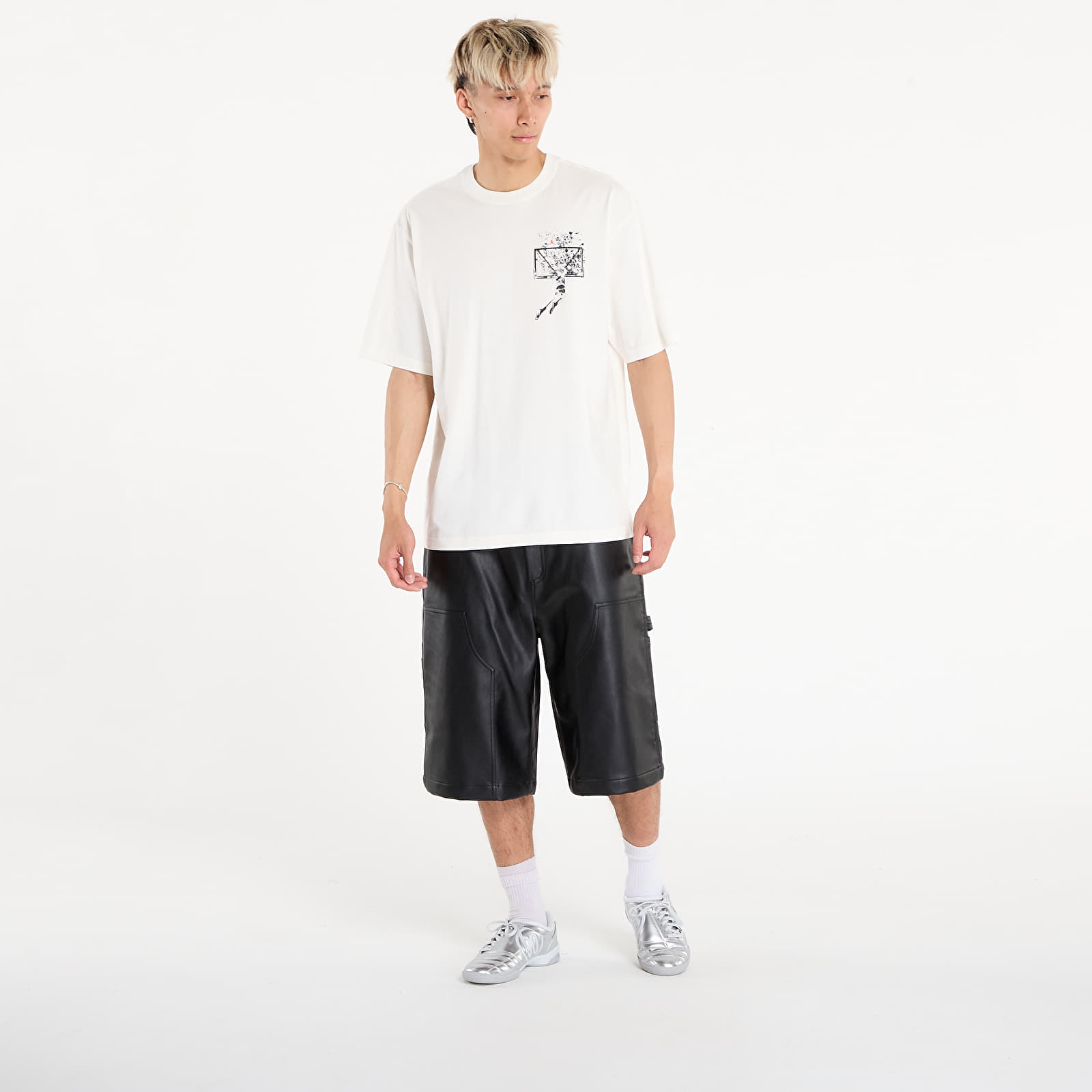 Men's T-shirts Jordan Brooklyn Men's Oversized Graphic T-Shirt Sail/ Off Noir