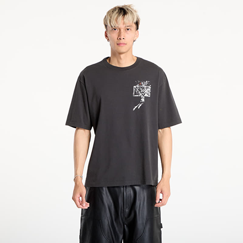 Jordan Brooklyn Men's Oversized Graphic T-Shirt Off Noir/ Sail