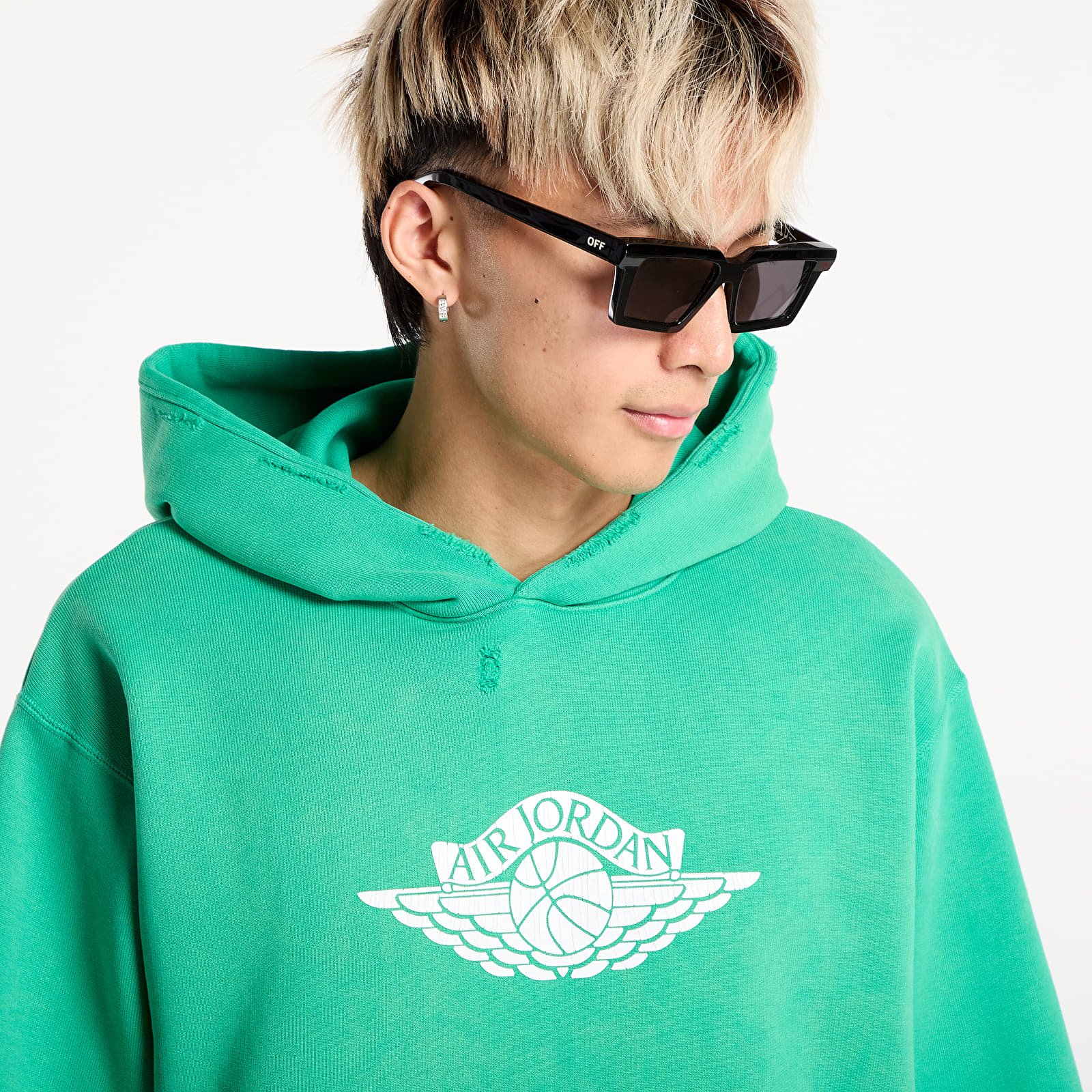 Hoodies and sweatshirts  Jordan Rare Air Men's Fleece Pullover Hoodie Stadium Green